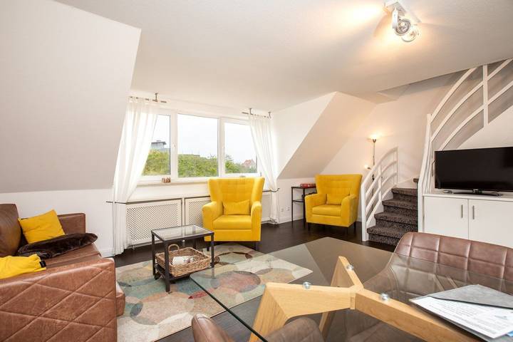 Ferienwohnung für 4 Personen, mit Terrasse und Ausblick, mit Haustier auf Juist - 3