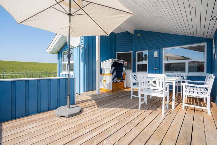 Ferienhaus für 5 Personen, mit Terrasse und Sauna in Wesselburenerkoog - 2