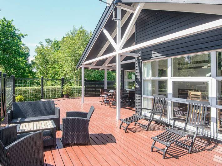 Ferienhaus für 6 Personen, mit Sauna und Terrasse sowie Whirlpool und Garten, mit Haustier am Mariagerfjord - 4