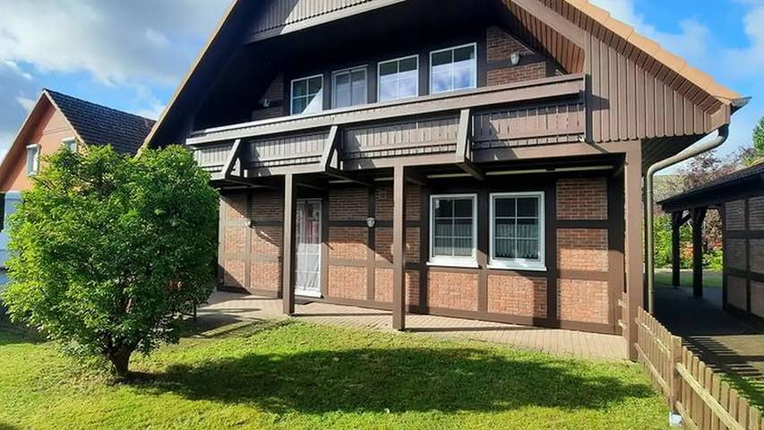 Ferienwohnung für 5 Personen, mit Garten und Terrasse, mit Haustier in Mölschow