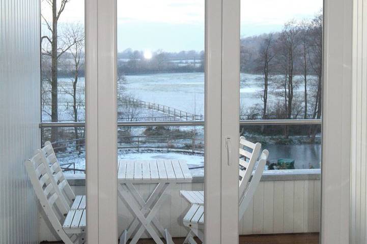 Ferienwohnung für 5 Personen, mit Garten und Sauna in Güby