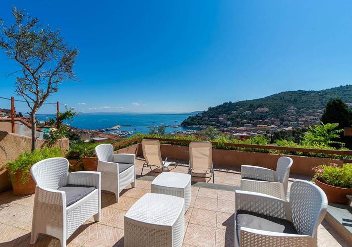 Ferienhaus für 4 Personen, mit Pool und Terrasse sowie Ausblick in Porto Santo Stefano - 3