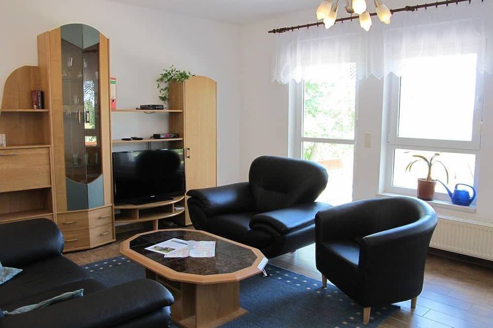 Ganze Wohnung, Ferienwohnung \"Rübezahlstiege\", 2 Schlafräume - Ferienhaus Kaiserkrone in Reinhardtsdorf-Schöna, Elbsandsteingebirge