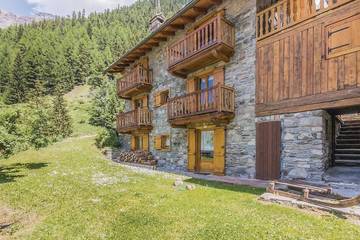 Gîte pour 5 personnes, animaux acceptés à Valsavarenche