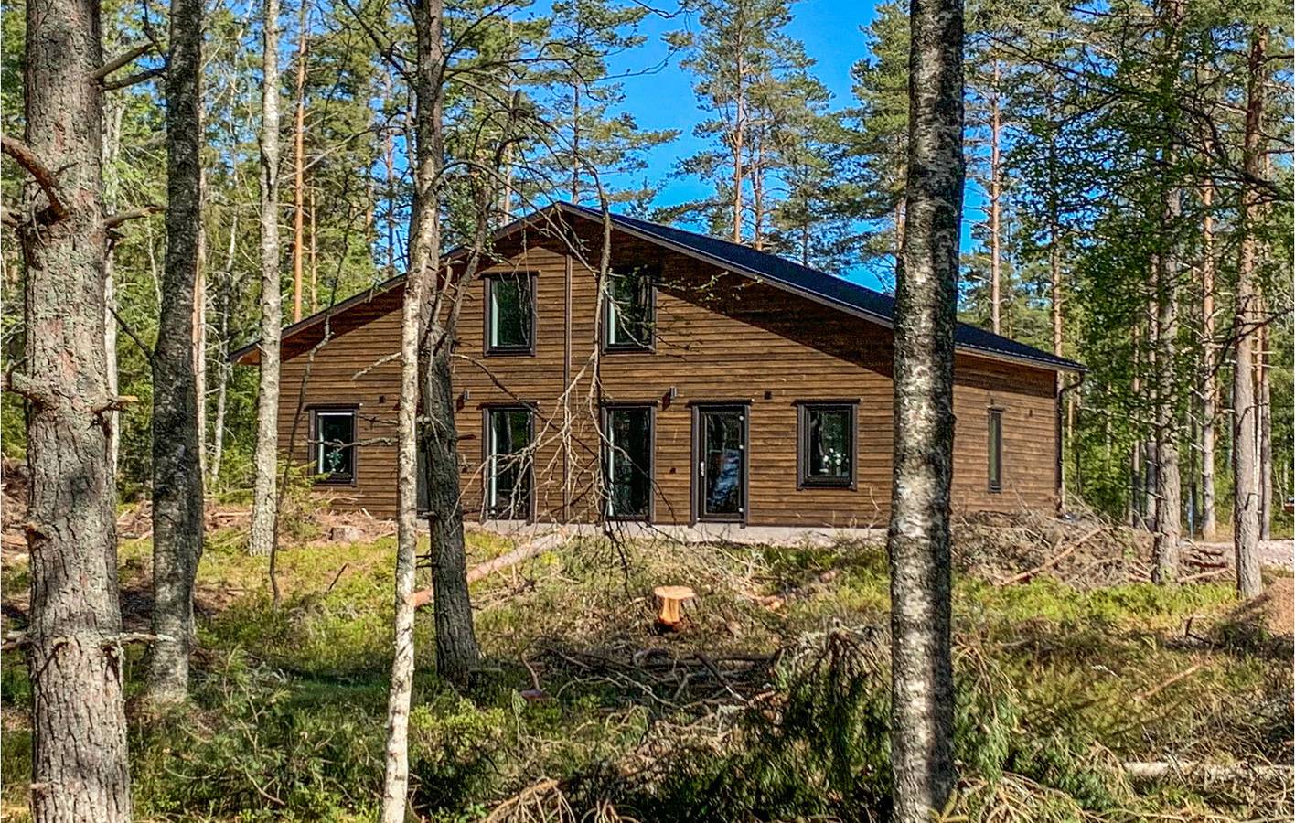Ferienhaus für 5 Personen mit Terrasse in Vänern