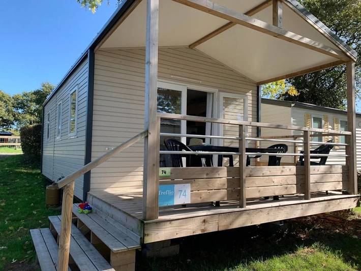Camping pour 4 personnes, avec sauna ainsi que jacuzzi et bassin pour enfant à Guérande - 3