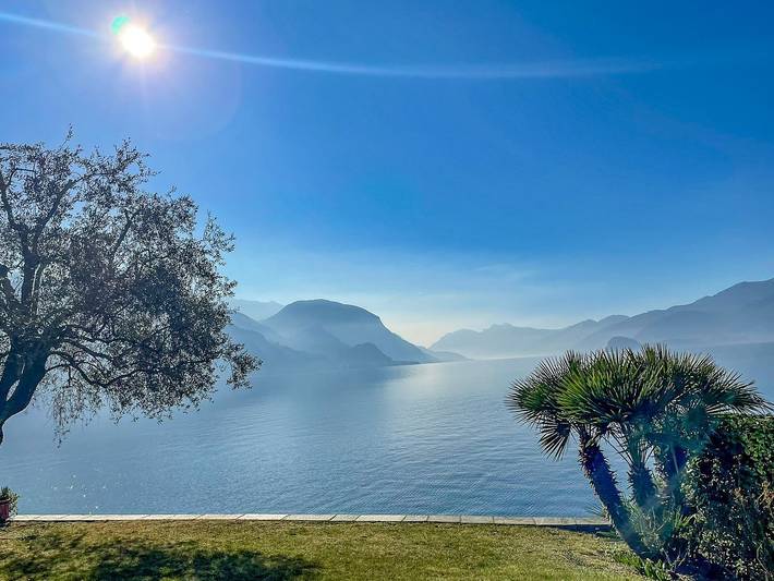 Ferienhaus für 4 Personen, mit Balkon und Terrasse sowie Garten und Seeblick in Comune di San Siro - 2