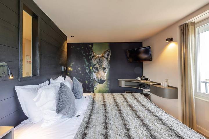 Hôtel pour 2 personnes, avec piscine ainsi que jardin et vue