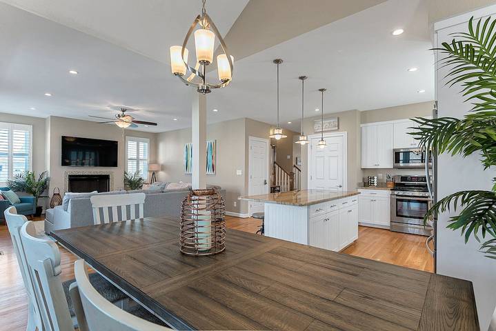 Casa de vacaciones para 10 personas, con balcón y jardín - 1