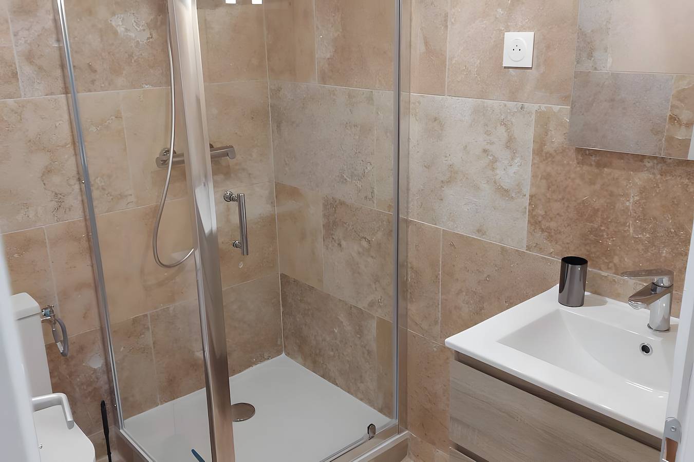 Estudio entero, Ker Marin - Estudio «Ty Bernique» con terraza y Wi-Fi in Penvins, Sarzeau