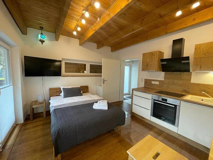 Ferienwohnung für 2 Personen, mit Terrasse in Bernau bei Berlin