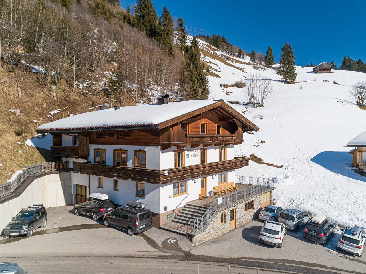 Gruppenunterkunft mit Terrasse, Balkon und Skiabstellraum
 in Gerlosberg, Tiroler Unterland