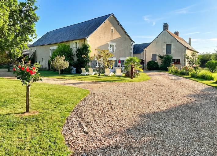 Studio pour 3 personnes, avec terrasse en Indre-et-Loire
