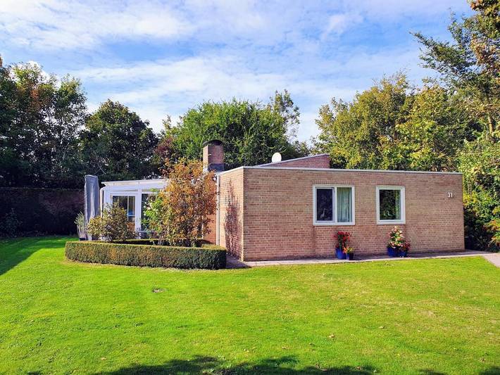 Vakantiehuis voor 4 personen, met Terras en Tuin in Retranchement