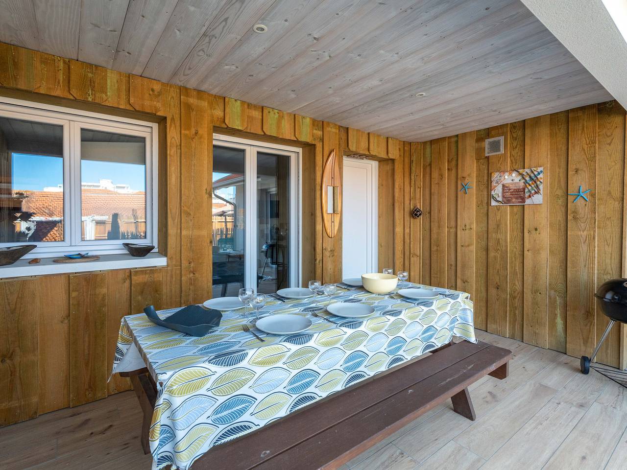 Ganze Wohnung, T3-Wohnung in der Nähe des Ozeans, Biscarrosse-Strand, für 6, Parkplatz in Biscarrosse Plage, Biscarrosse