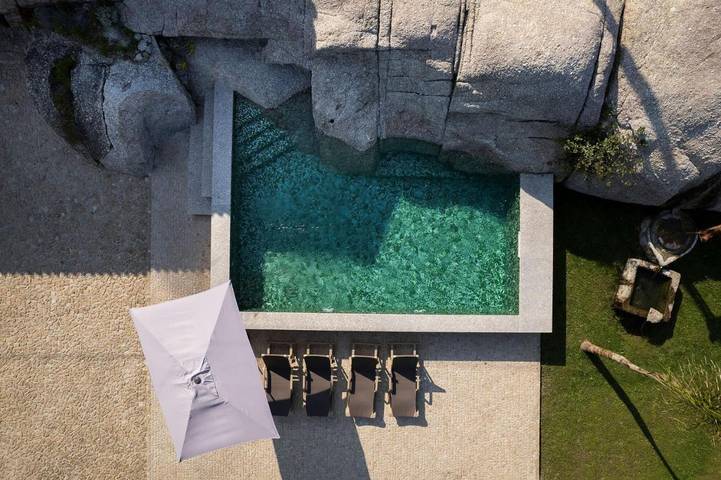 Location de vacances pour 4 personnes, avec vue et vue sur le lac ainsi que jardin et piscine à Penafiel - 3