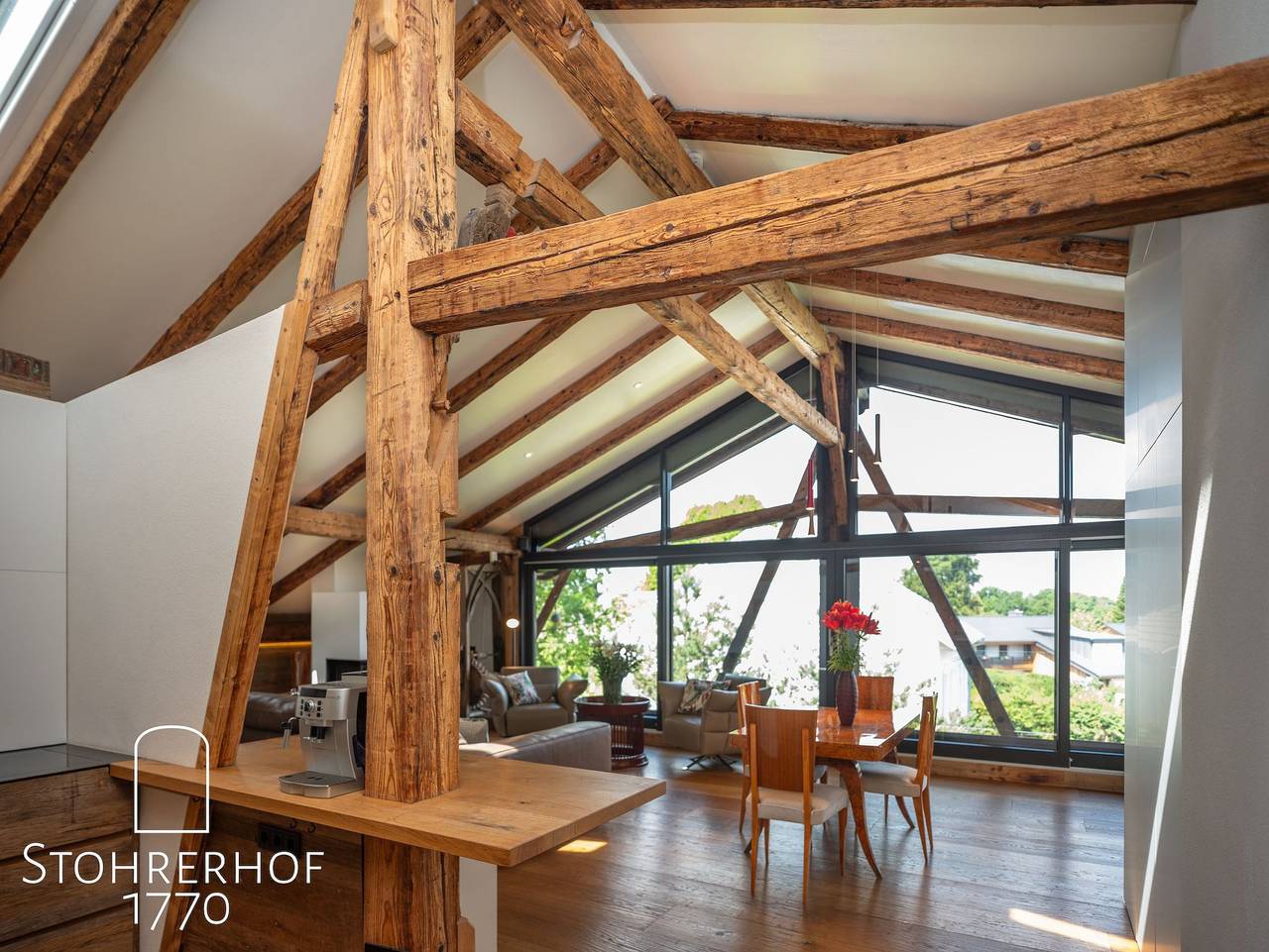 5 Sterne - Gut Stohrerhof - Penthouse am Ammersee bis 4 Pers in Dießen am Ammersee, Ammersee