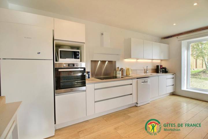 Gîte pour 15 personnes, avec terrasse et jardin à Kervignac - 4