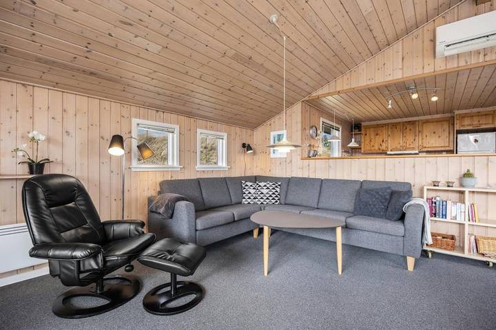 Ferienhaus für 6 Personen, mit Balkon/Terrasse und Sauna in Houvig - 4