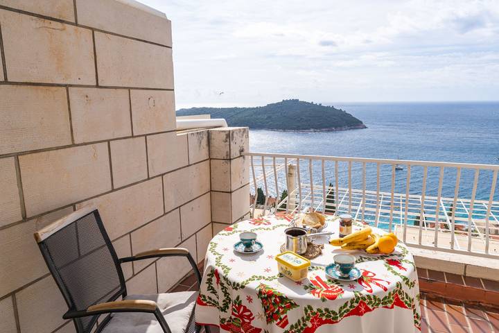 Holiday rental for 2 people, with Ocean view in Dubrovnik