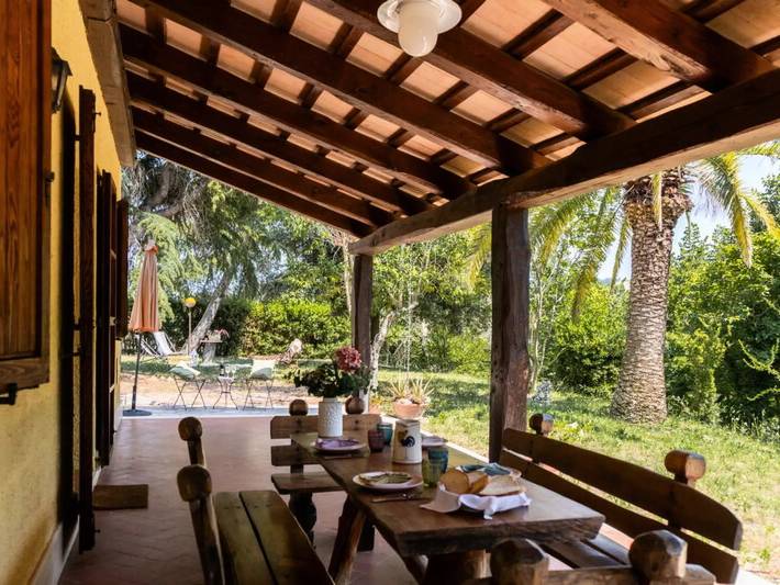 Casa vacanza per 8 persone, con giardino a Ripatransone