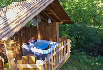 Chambre d’hôte pour 2 personnes, avec jardin et jacuzzi à Lamonzie-Saint-Martin