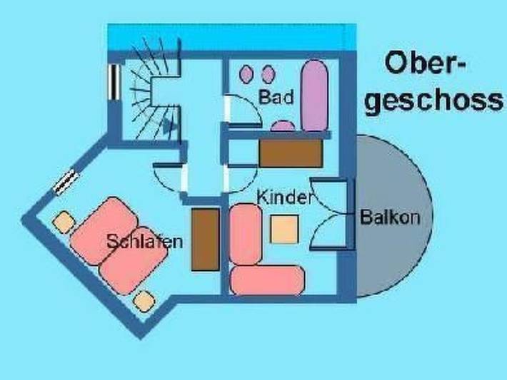 Ferienhaus für 3 Personen, mit Balkon und Garten in Rerik - 3