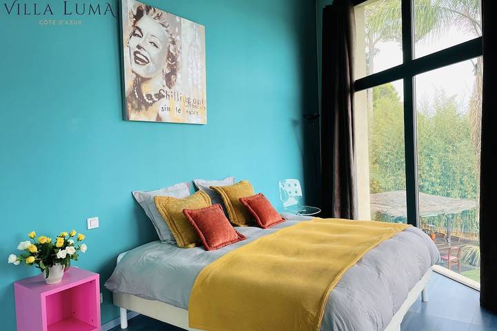 Villa pour 8 personnes, avec jardin et terrasse à Vallauris - 2