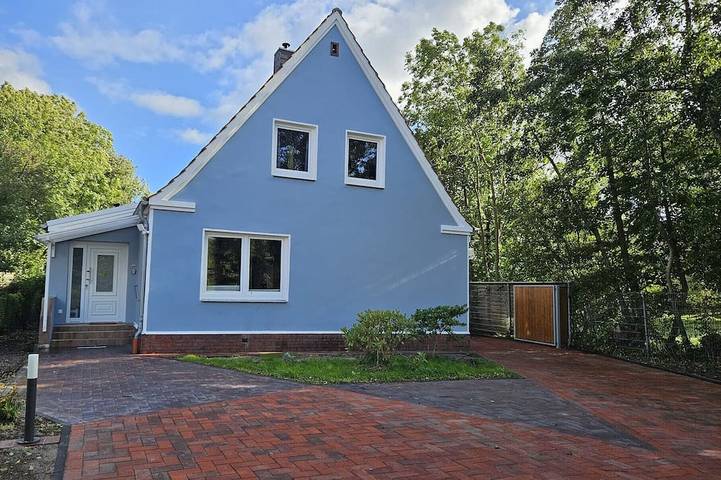 Ferienhaus für 4 Personen, mit Terrasse und Garten