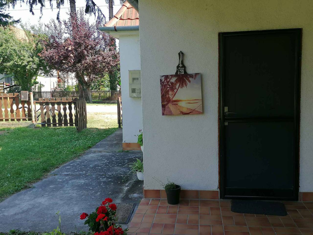 Ferienhaus mit Waschmaschine und Geschirrspüler in Balatonbereny, Plattensee Südufer