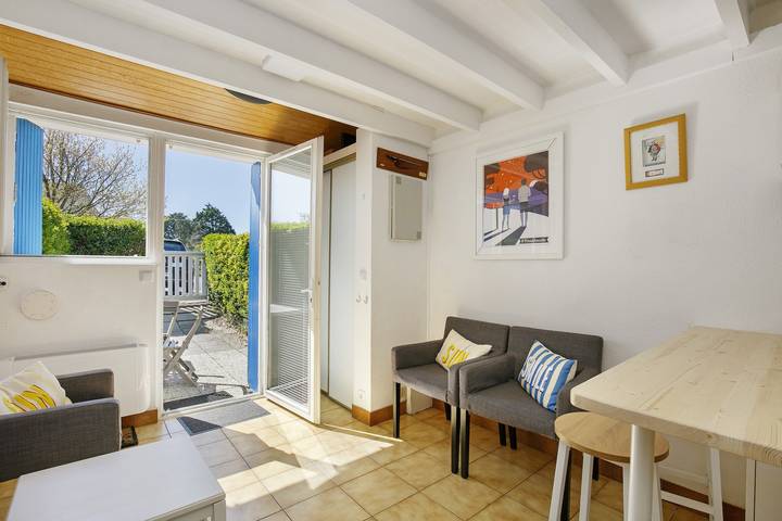 Maisonnette Ty Dacoli mit Gemeinschaftspool, 2 Gehminuten vom Strand entfernt in Le Pouliguen, Côte d'Amour