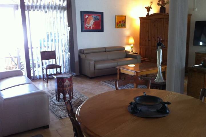 Appartement de vacances pour 4 personnes, avec Terrasse et Jardin