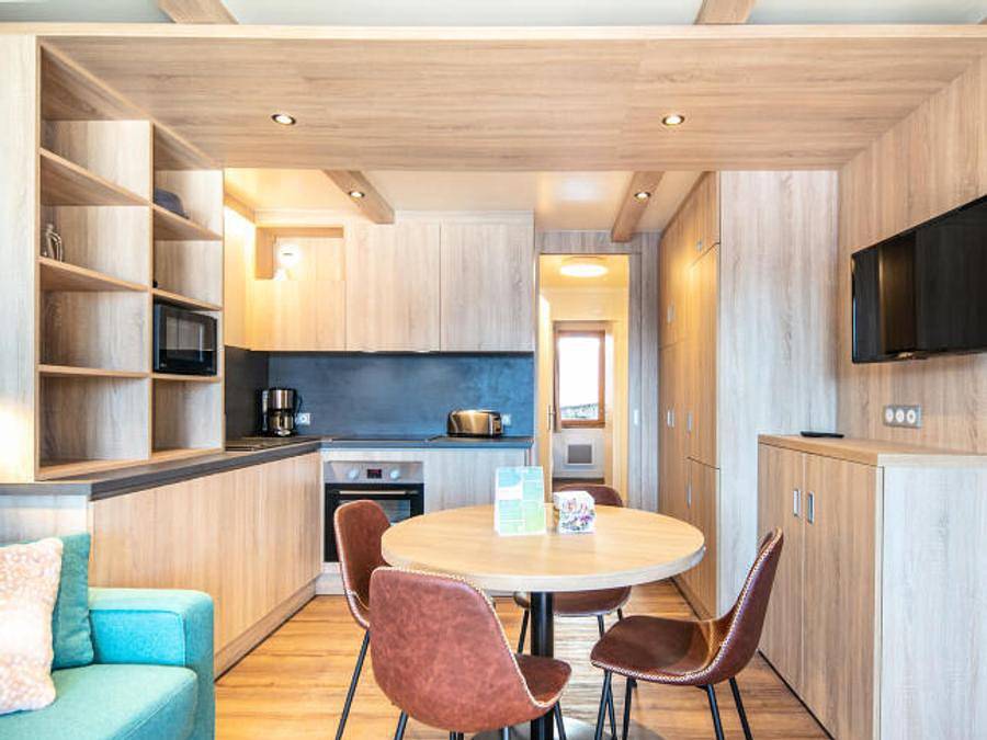 Résidence Le Beauregard - Vacancéole - Piso 5 personas - 2P/5 con balcón o terraza in Doucy, La Léchère