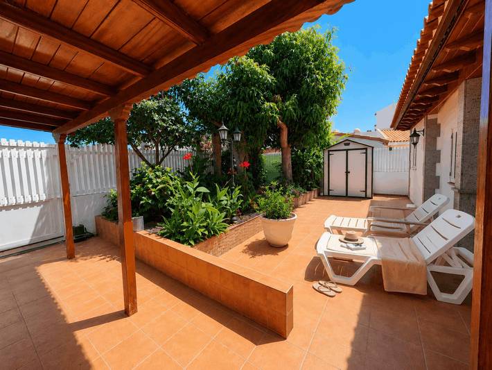 Ferienhaus für 7 Personen, mit Garten und Terrasse, mit Haustier