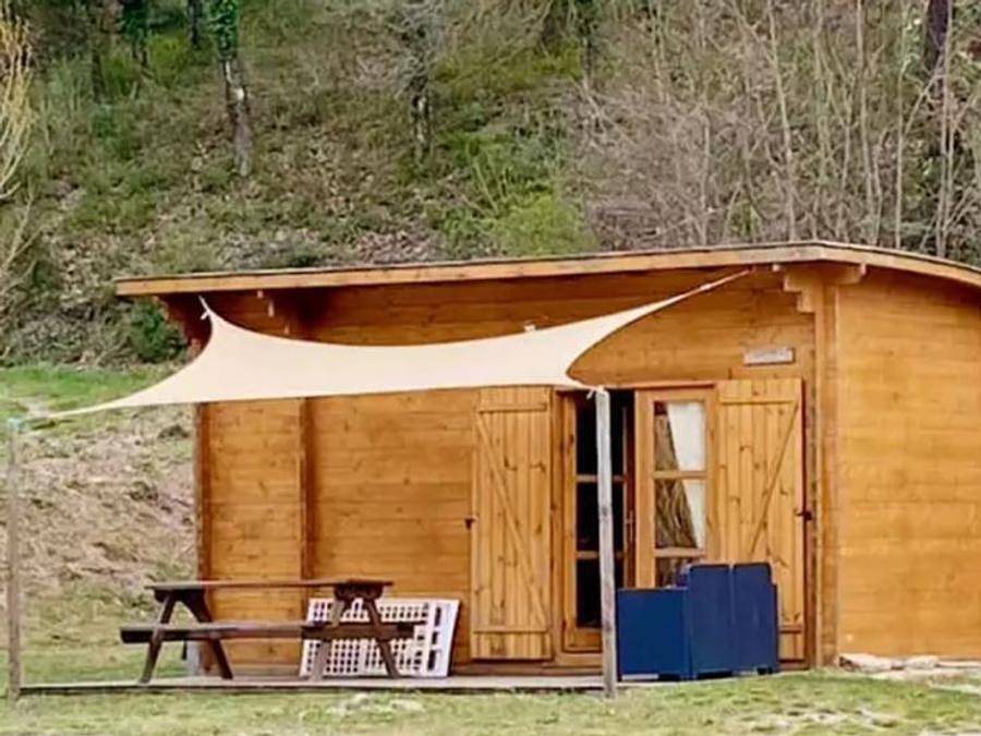 Camping Le Vallon du Luberon - Chalet 4 personas - Chalet Cerisier 2 hab 4 pers in Bonnieux, Parque natural regional del Luberon