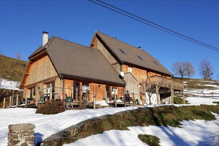 Chalet pour 8 personnes, avec jardin et balcon - 1