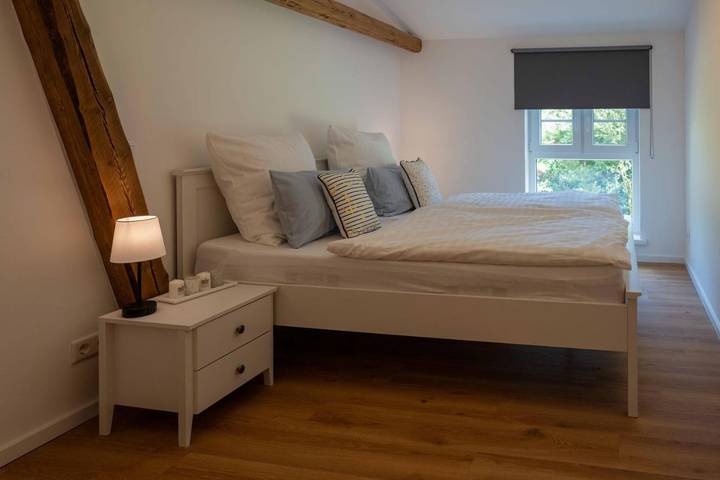 Ferienwohnung für 6 Personen, mit Balkon und Terrasse sowie Garten und Ausblick in Hattstedtermarsch - 3