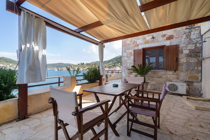 Ferienwohnung für 4 Personen, mit Balkon und Garten