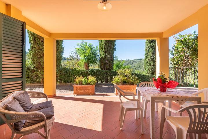 Agriturismo I Borghi – Apartment Caffè mit Pool in San Gimignano in Pancole, San Gimignano