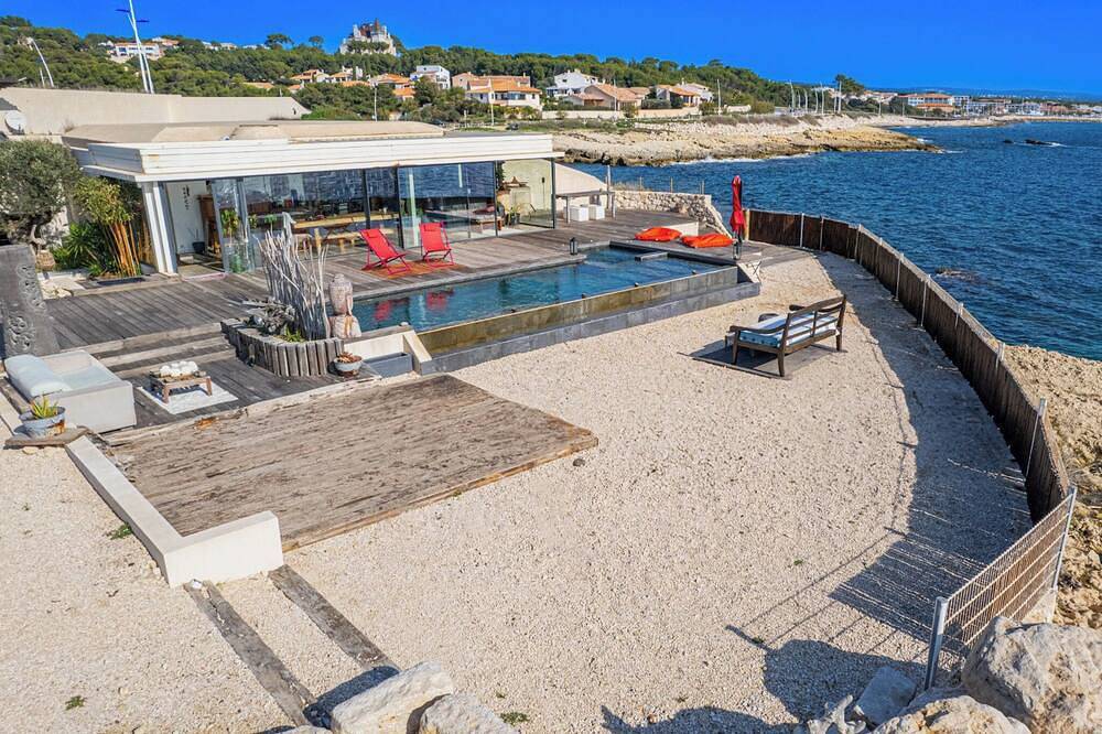 Villa niche dans une calanque accès mer privatif in Sausset-les-Pins, Mittelmeerküste (Frankreich)