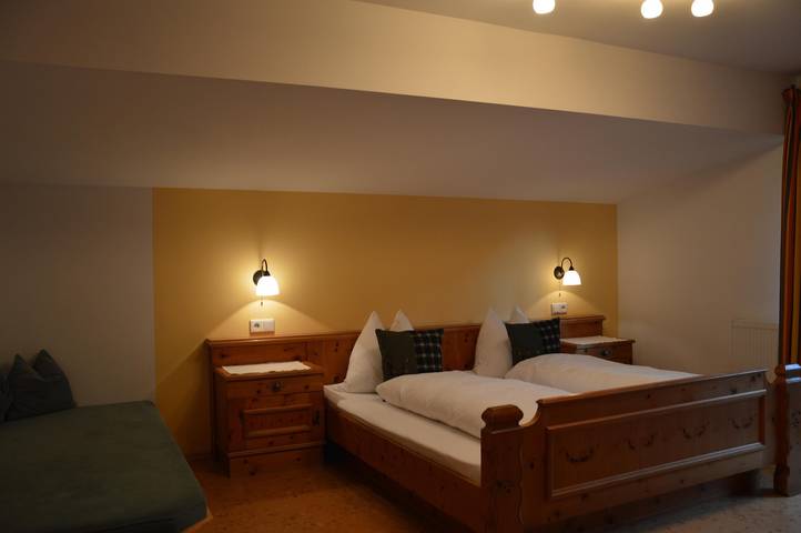 Bauernhof für 3 Personen, mit Garten und Ausblick sowie Terrasse und Pool in Walchsee - 4