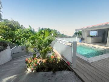 Villa pour 2 personnes, avec terrasse et piscine en Martinique