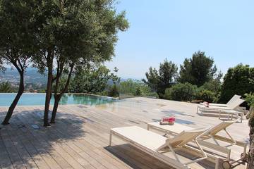 Villa pour 12 personnes, avec jacuzzi et jardin à Ollioules