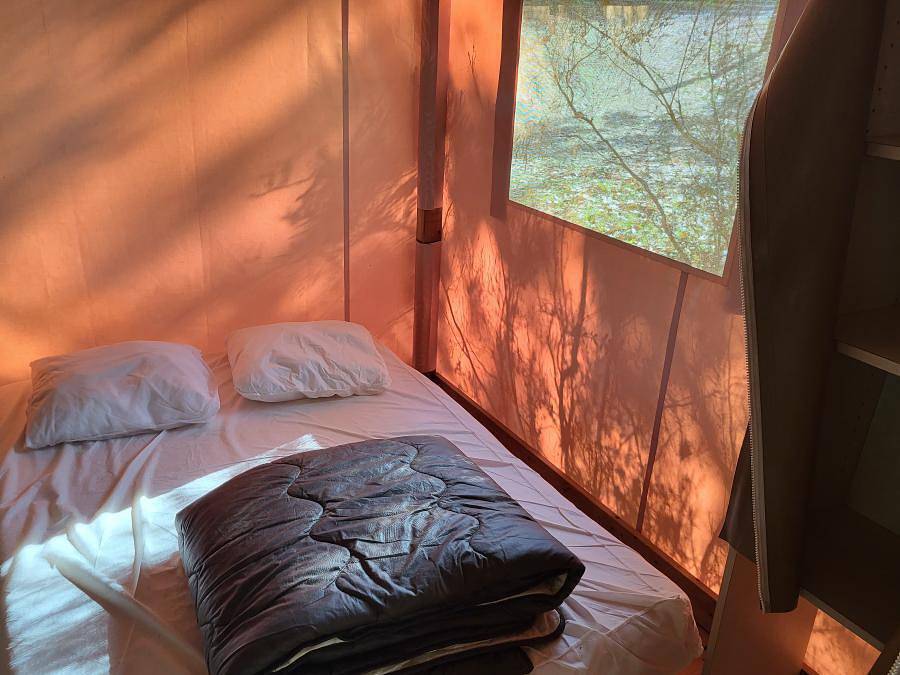 Camping des Bastides - Tent 5 personen - Sahari Tent in Salles (Lot-et-Garonne), Villeneuve-sur-Lot en omgeving