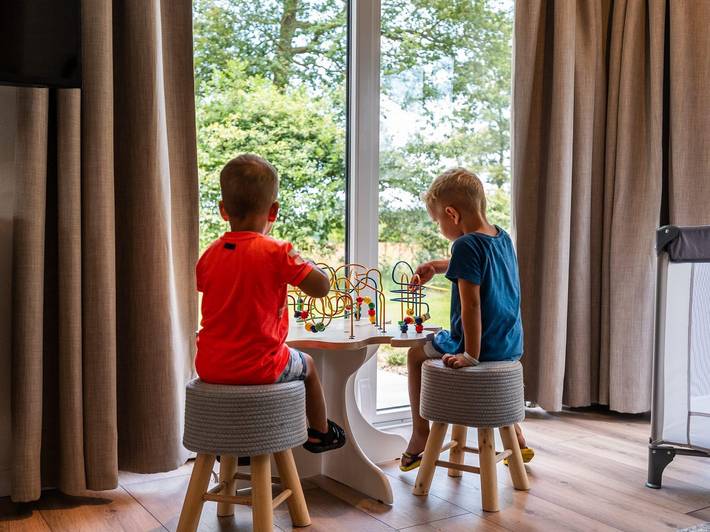 Vakantiehuis voor 6 personen, met terras en balkon/terras in Ruinen
