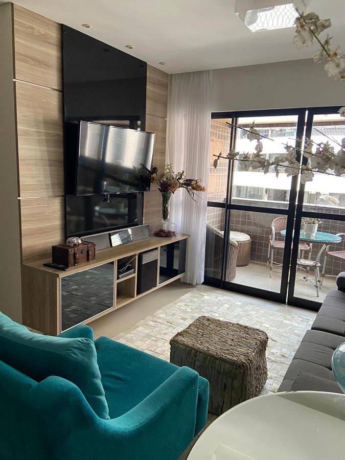 Casas e apartamentos de temporada para 6 pessoas, com balcão e piscina, adaptado a crianças em Pajuçara