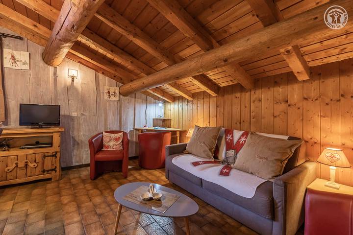 Chalet pour 6 personnes, avec balcon, animaux acceptés dans La Plagne - 2