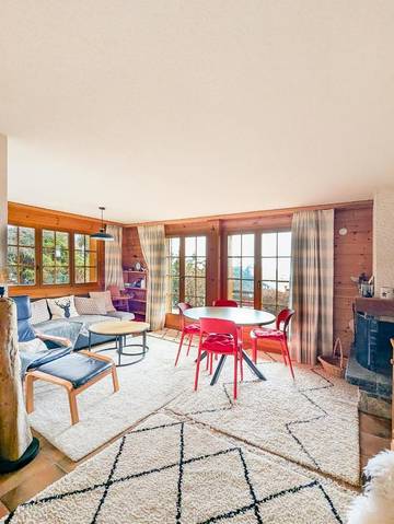 Gîte pour 4 personnes, avec jardin et vue, animaux acceptés dans Anzère