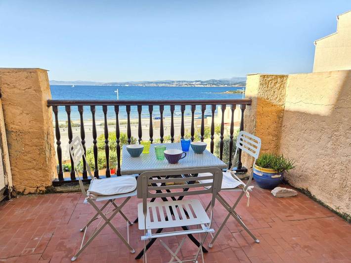 Gîte pour 4 personnes, avec Balcon à Six-Fours-les-Plages