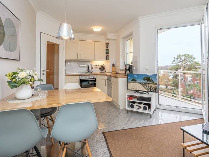 Ferienwohnung für 4 Personen, mit Seeblick und Balkon - 1